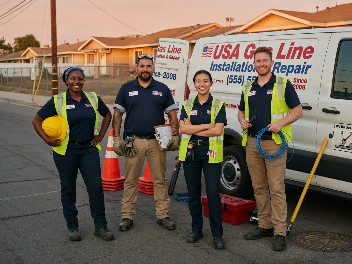 Gas Line Installation company in Republic, OH